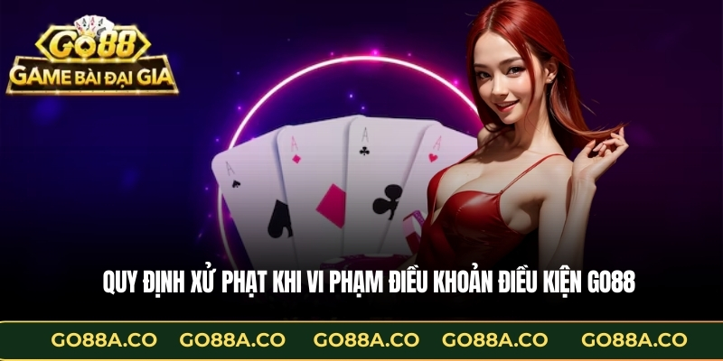 Quy định xử phạt khi vi phạm Điều khoản điều kiện GO88