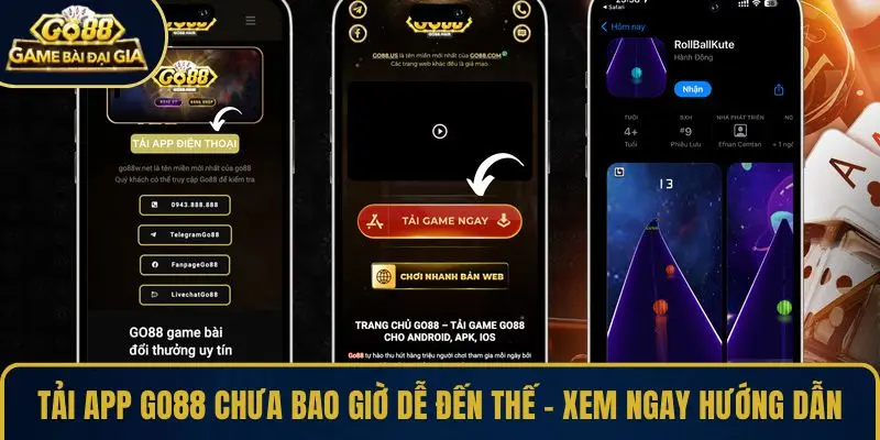 Tải app GO88 chưa bao giờ dễ đến thế – Xem ngay hướng dẫn