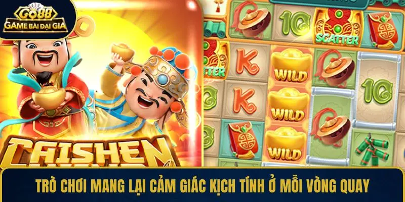 Trò chơi mang lại cảm giác kịch tính ở mỗi vòng quay